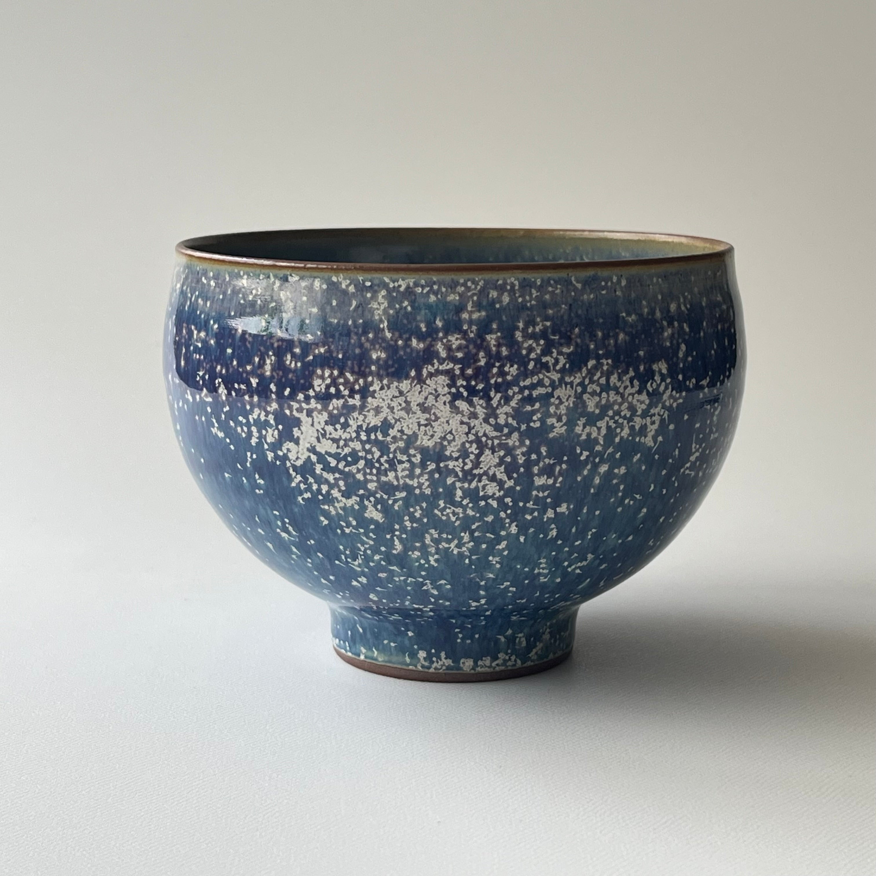 茶盌　蒼天釉