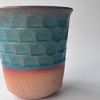 トルコ釉シノギマグ ①