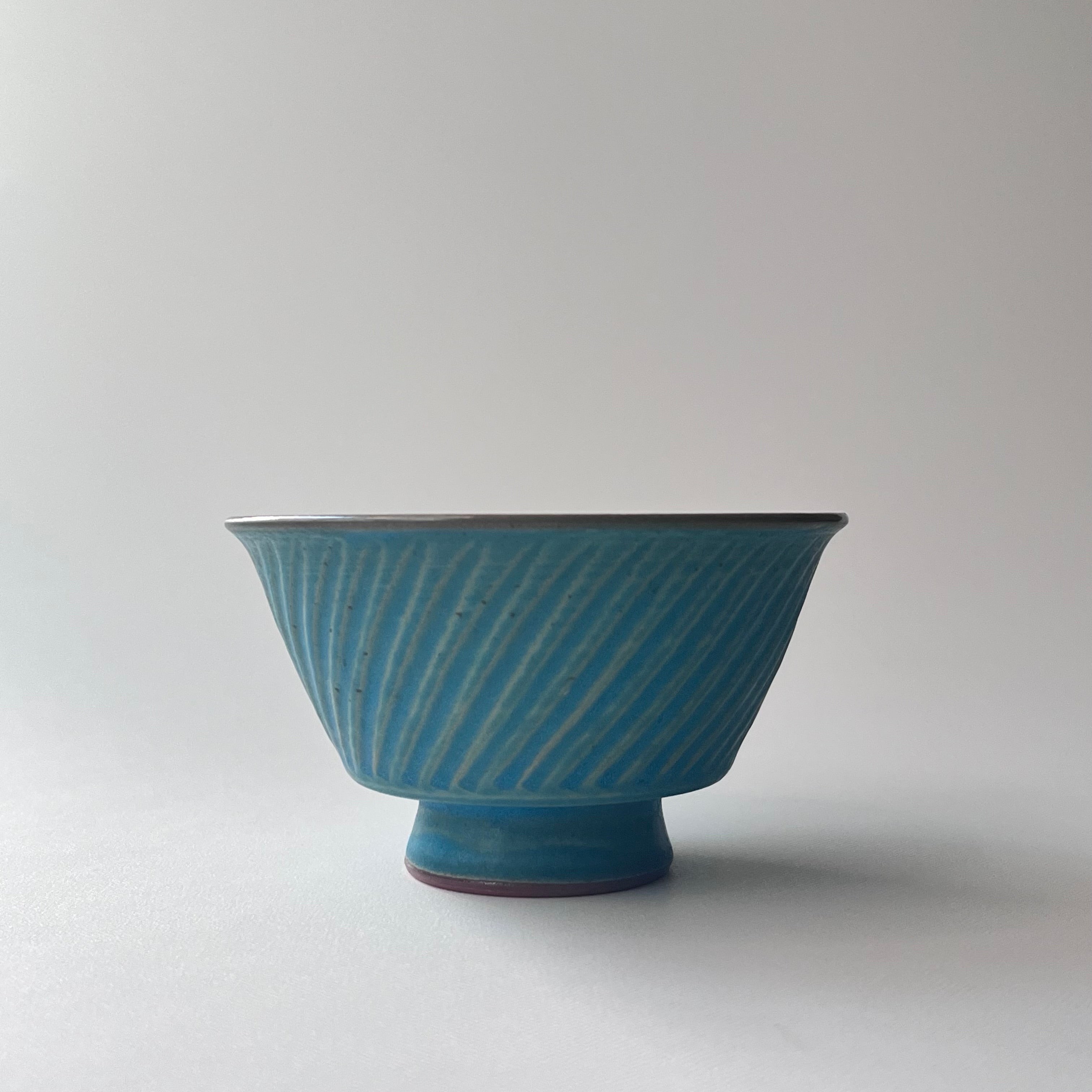 トルコ釉シノギカップ