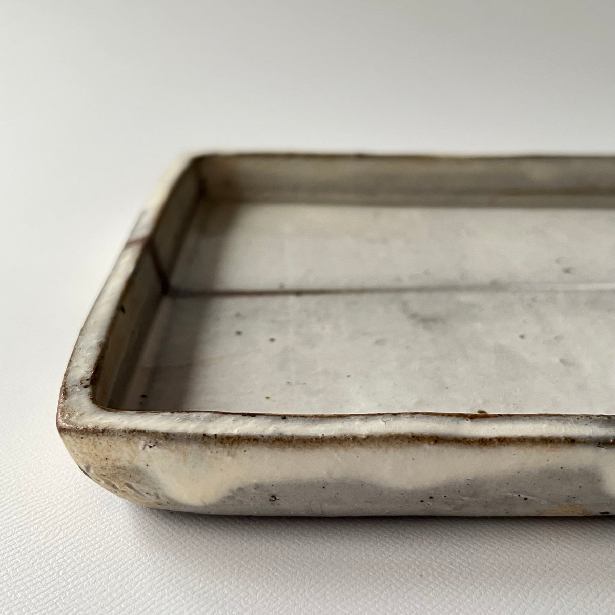 粉引パンプレート