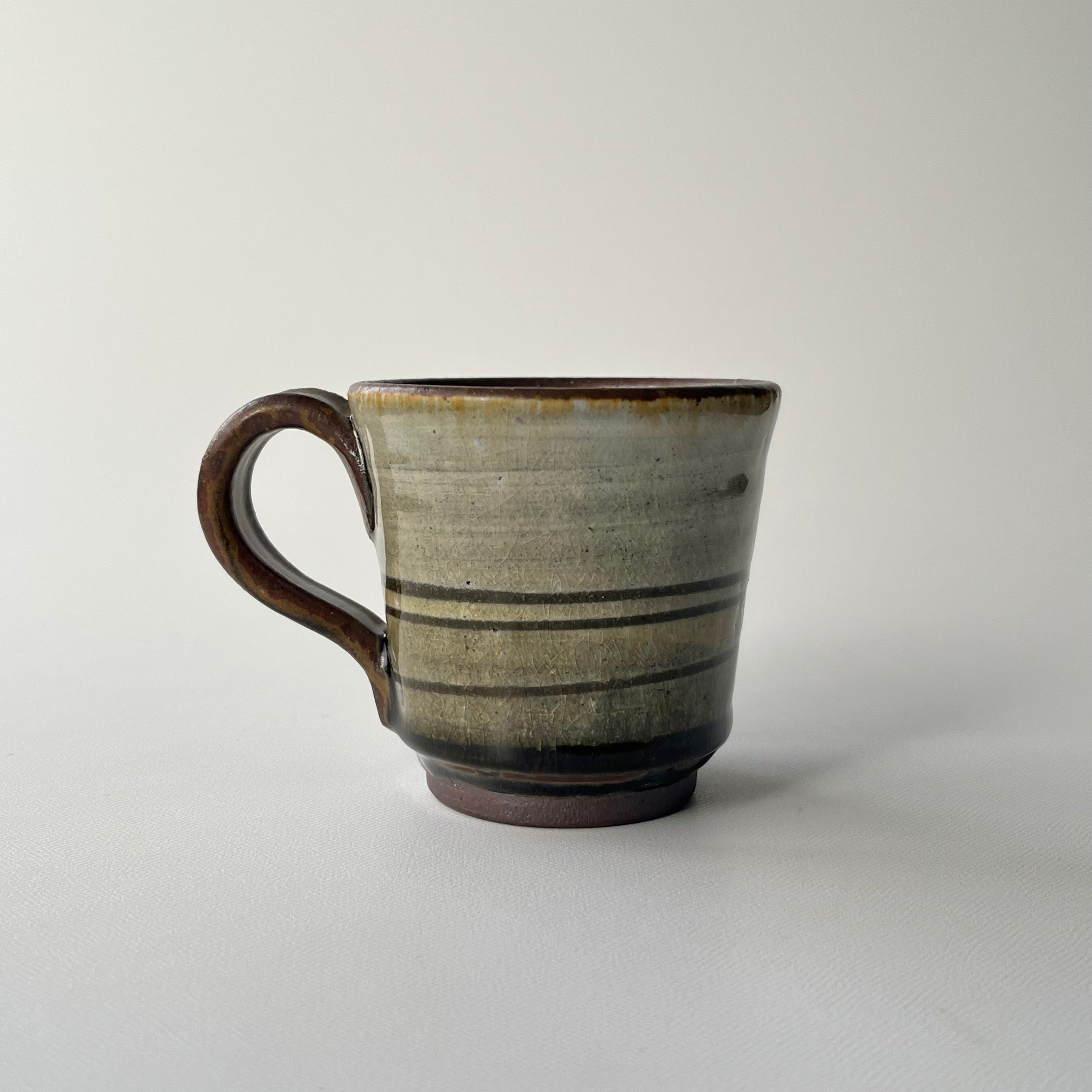 カップ＆ソーサー（孟白ライン）