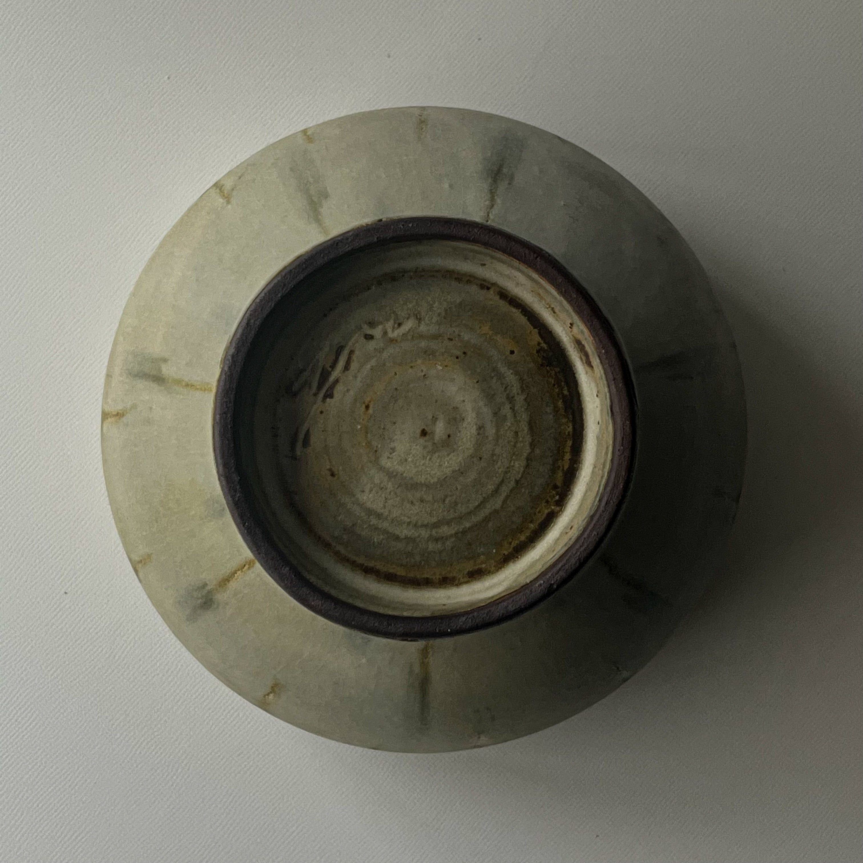 つぶ化粧緑釉ボウル - dandeliOn