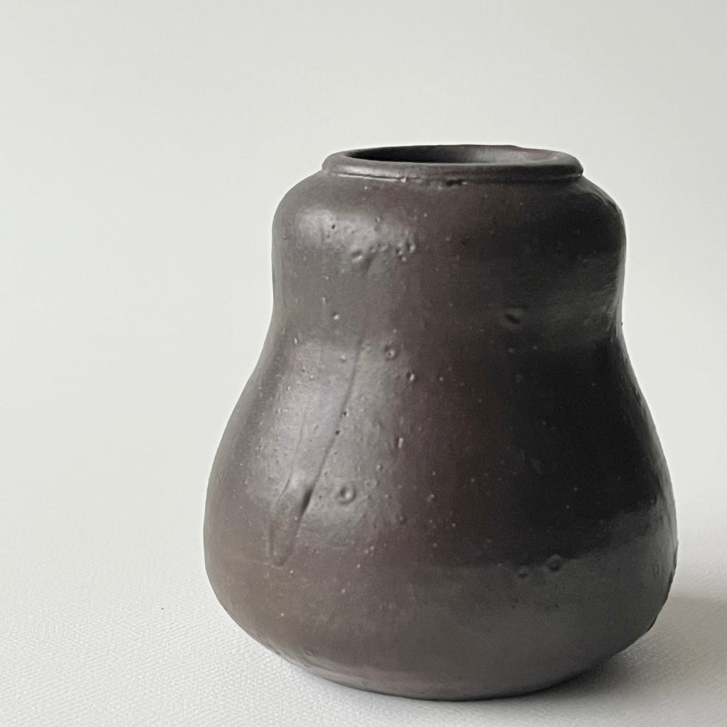 馬門釉一輪挿し
