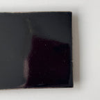 黒釉板皿