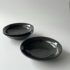 黒釉皿