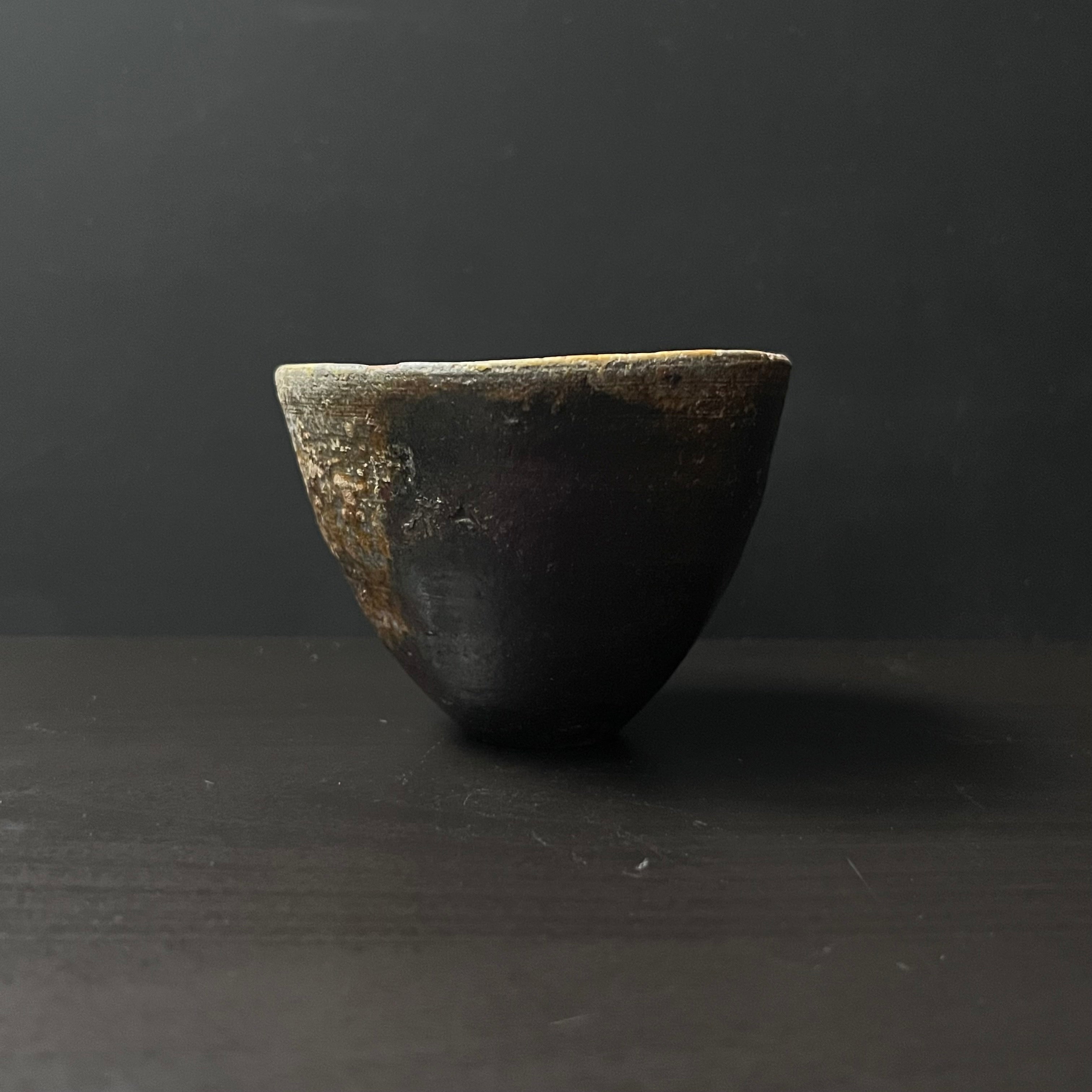 焼〆窯変酒呑 - dandeliOn