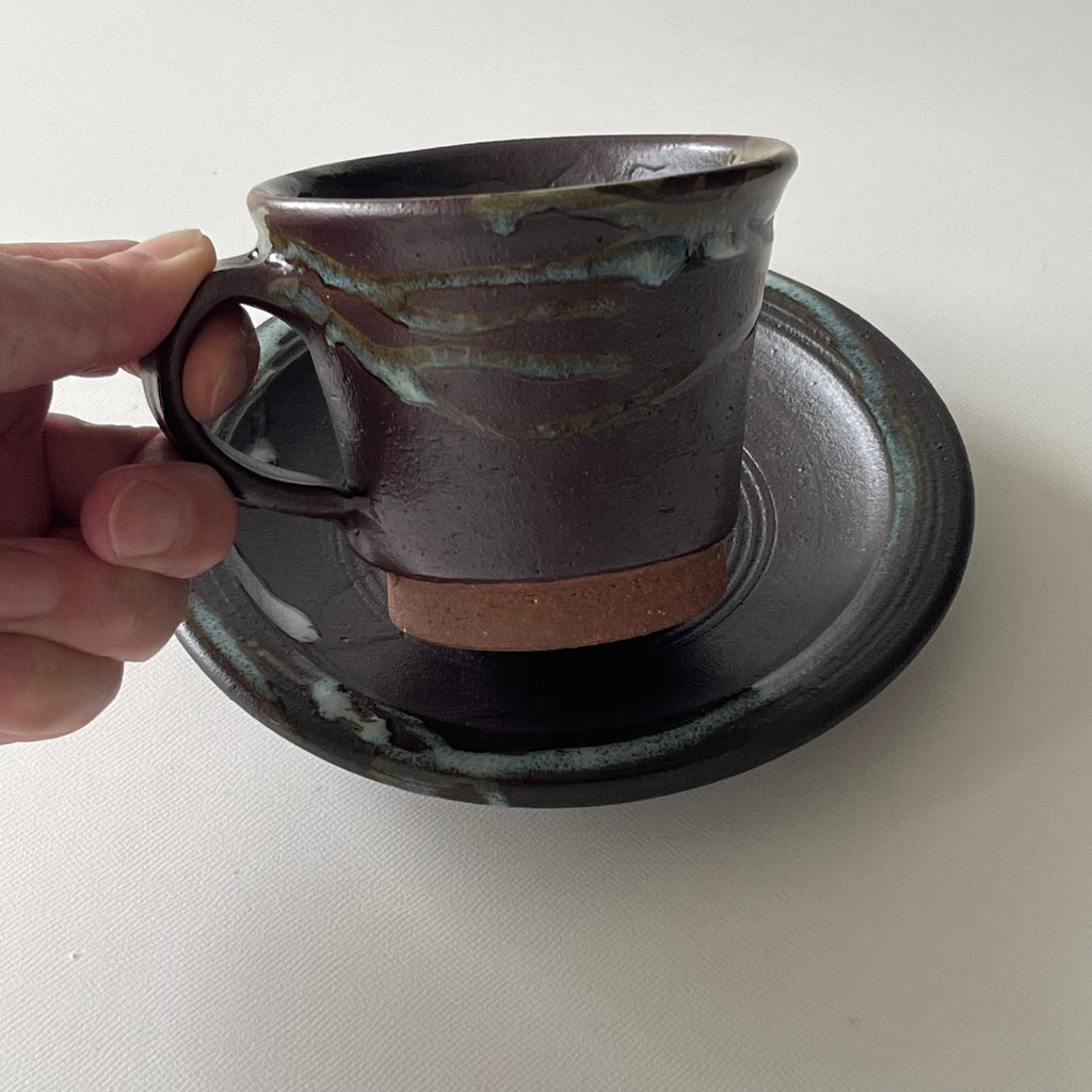 コーヒーカップセット（流し掛け）