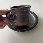 コーヒーカップセット（流し掛け）