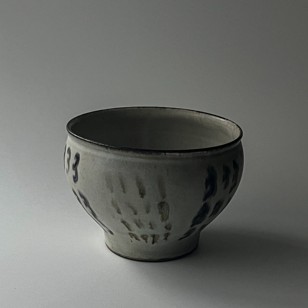 つぶ化粧緑釉ボウル - dandeliOn