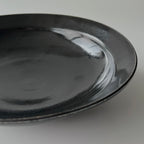 黒釉皿