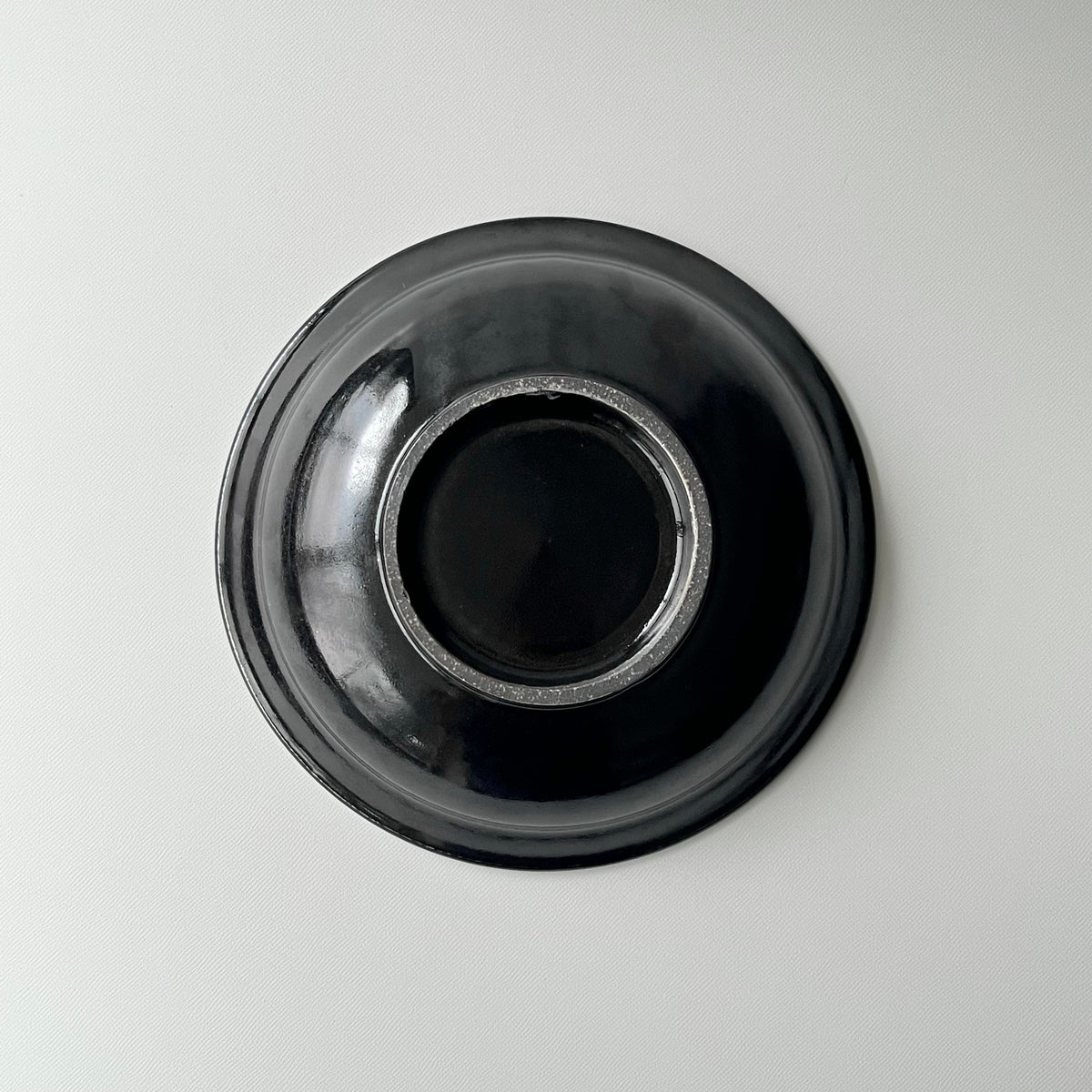 黒釉皿