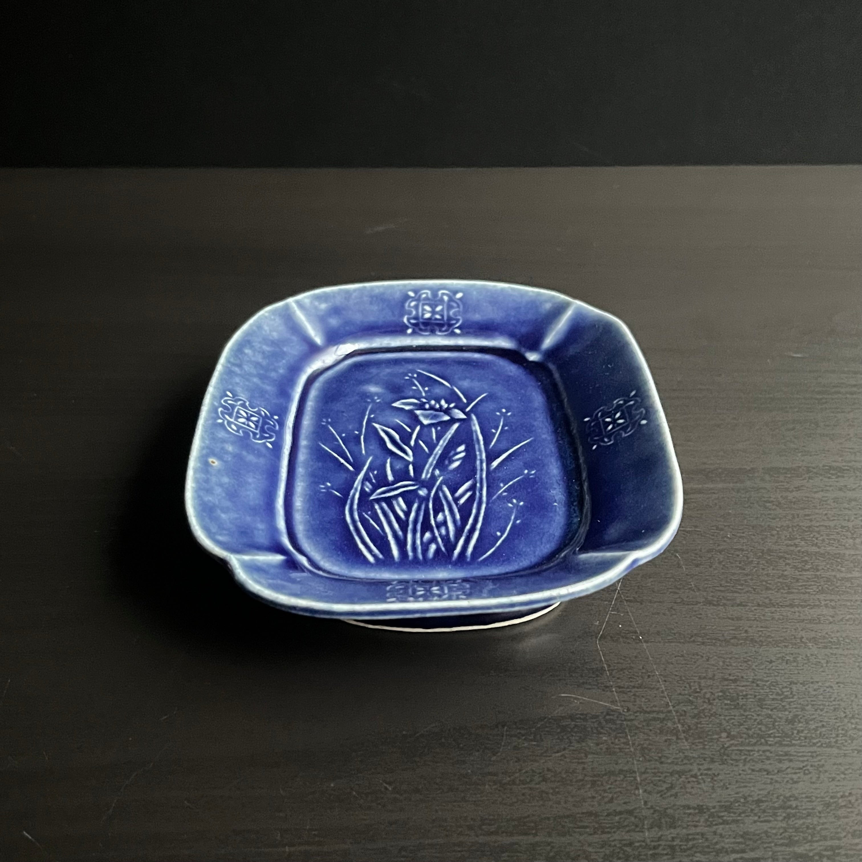 瑠璃釉菖蒲文長方皿 | 石田裕哉 | 通販 – dandeliOn