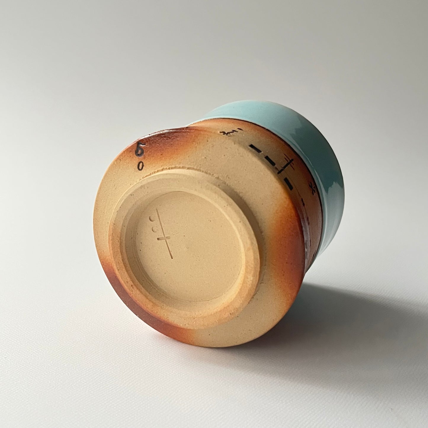 彩色カップ / 月白