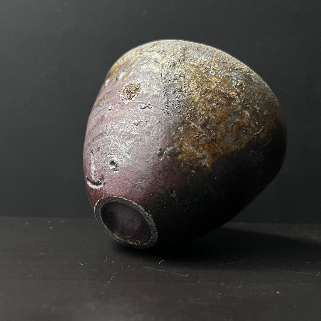 焼〆窯変酒呑 - dandeliOn