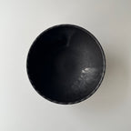 白線文様黒釉ボウル