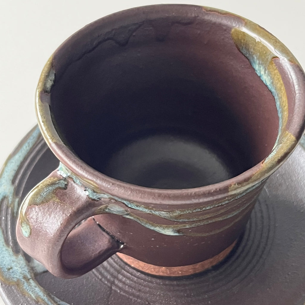 コーヒーカップセット（流し掛け）