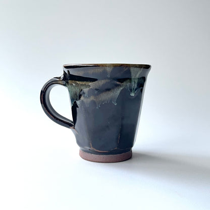 黒釉マグカップ