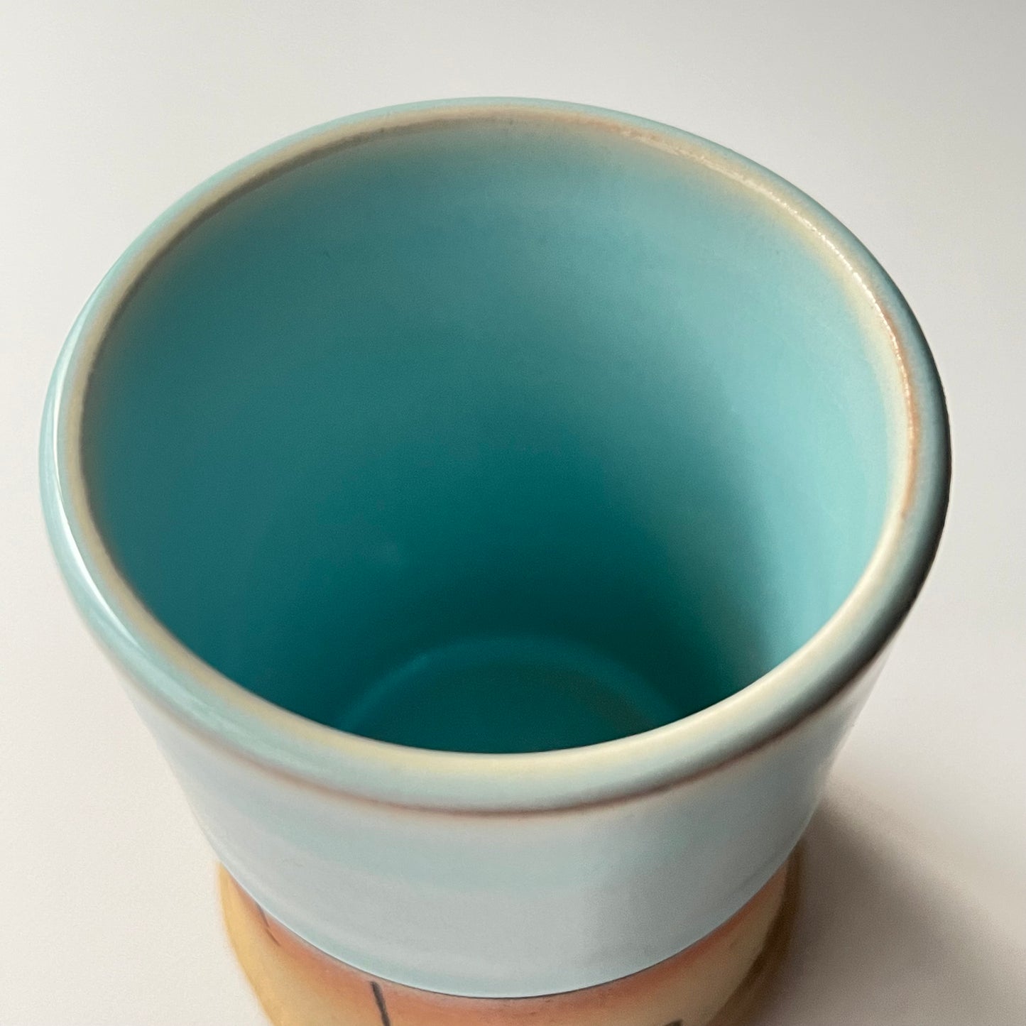 彩色カップ / 月白