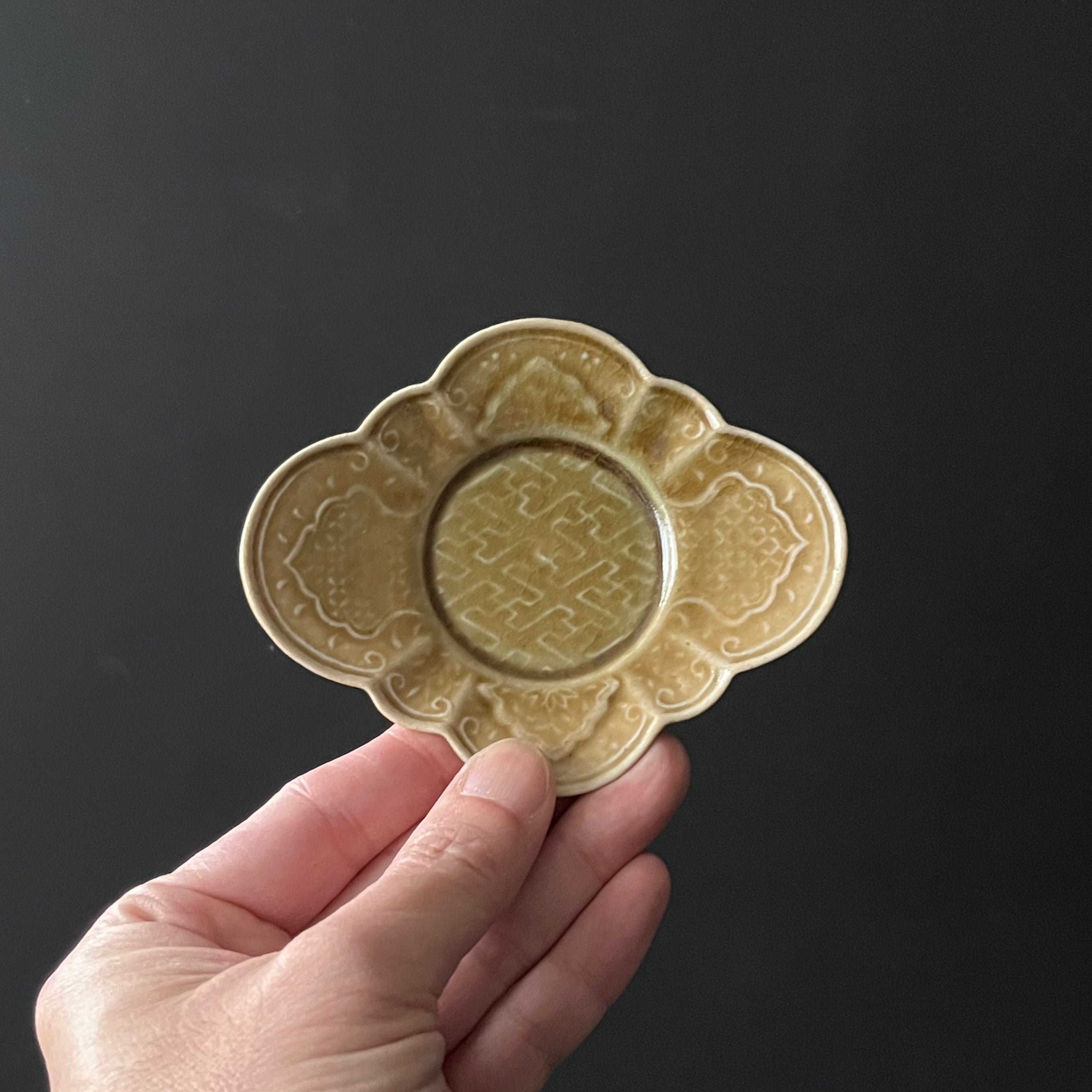 緑釉茶托 - dandeliOn