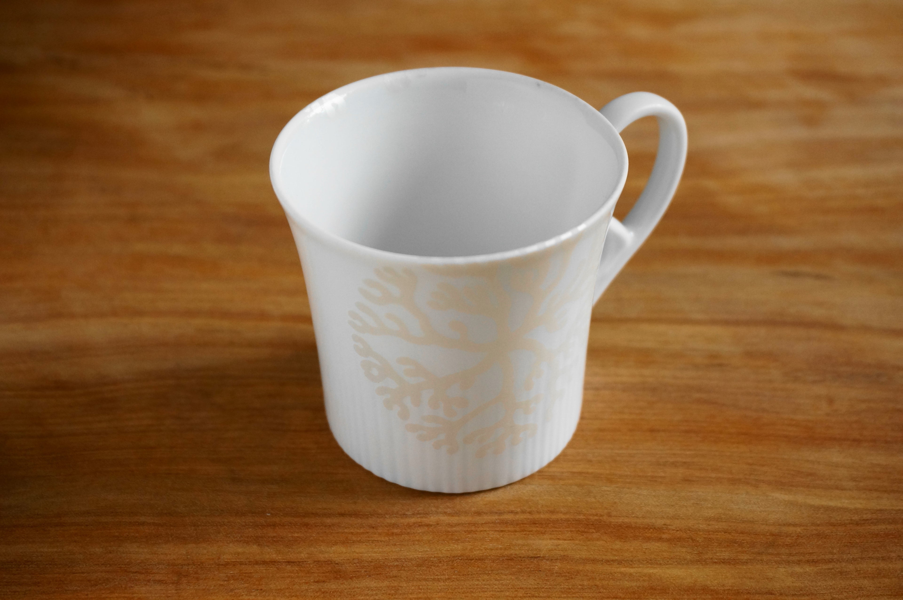 線彫コーヒーカップ 海松紋シルバー - dandeliOn