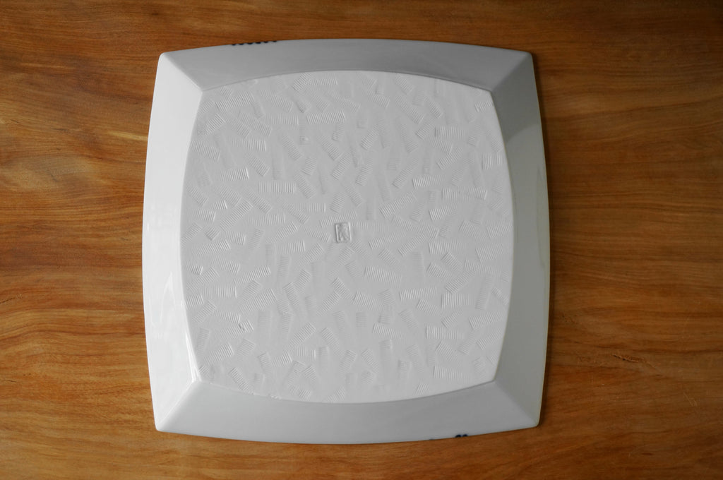 海松紋 ７寸正方角皿 - dandeliOn