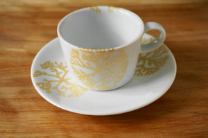 平型コーヒーセット　海松紋ゴールド - dandeliOn